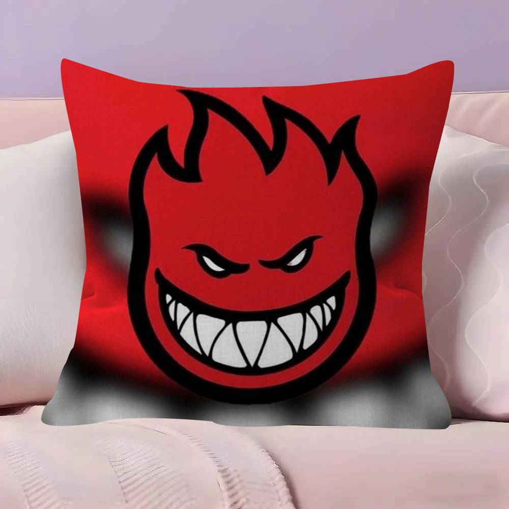 Spitfire Skateboard Households  Personalized Pillow Dust Cover Bedroom Kids Party Decoration Pillowcase Birthday Children Gift
