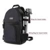 MOSISO Camera Bag for Compatible with and Fuji Shockproof Shoulder Bag with Tripod Storage and Removable Insert Divider for Outdoor Photography