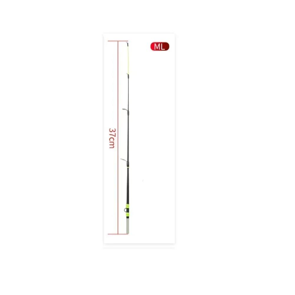 2 Section 52cm Length Winter Ice Fishing Rod Ultralight Fishing Pole Spinning Rod Ultralight Design Spinning Type Ice Fishing