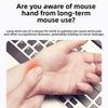 Ergonomic Wrist Rest Mouse Pad Keyboard Set Curved Support Base Office Home Pain Relief Typing