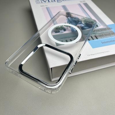 Case For Realme GT7 Pro Case Magnetic Transparent Phone Cover For Realme GT 7 Pro 5G Protect Shell Shockproof Bumper