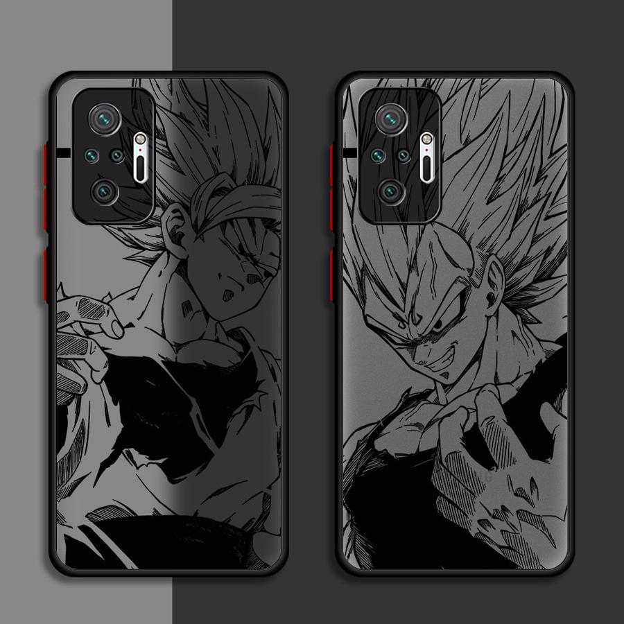 Dragon Ball Cool Vegeta TPU Cover Case for Xiaomi Redmi 10A 9A A4 K40 Pro 12C 10C A1+ 13C 14C 9C 9T A2+