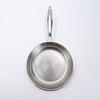 ZISIZ 30cm 304 Stainless Steel Honeycomb Non-Stick Frying Pan
