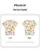 Boys' Cartoon Print Custom Short-Sleeve T-Shirt