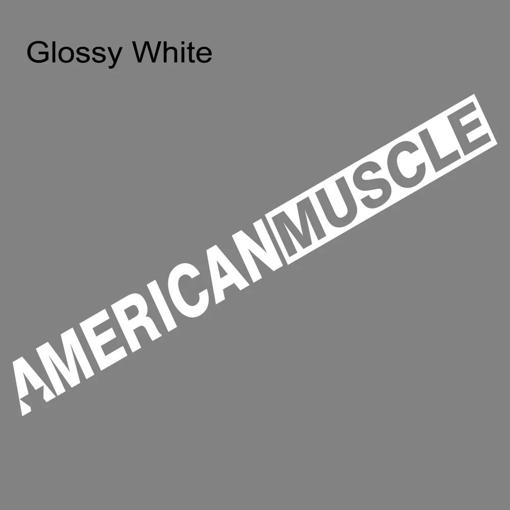 Adesivo per parabrezza auto Slogan American Muscle Per Challenger Mustang Camaro Finestrino Anteriore Decalcomania in Vinile Accessori Decorativi per Auto