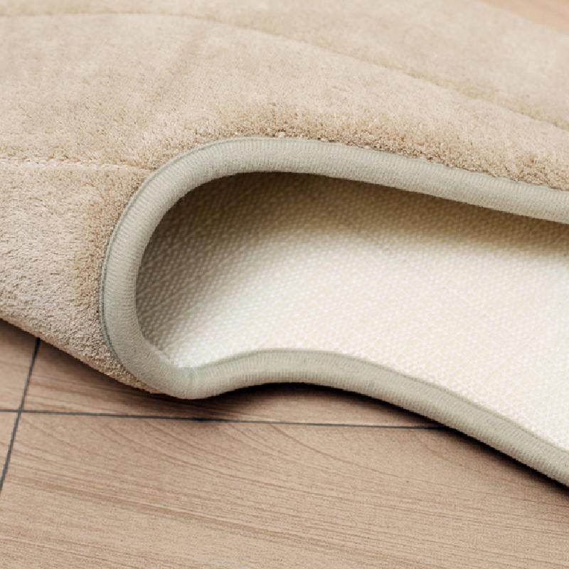 Tappetini da Bagno in Schiuma Assorbente a Forma di U Tappetino per WC Tappeto in Pile di Corallo per Bagno Tappeto Antiscivolo per Pavimento WC Decorazioni per la Casa Articoli per la Casa