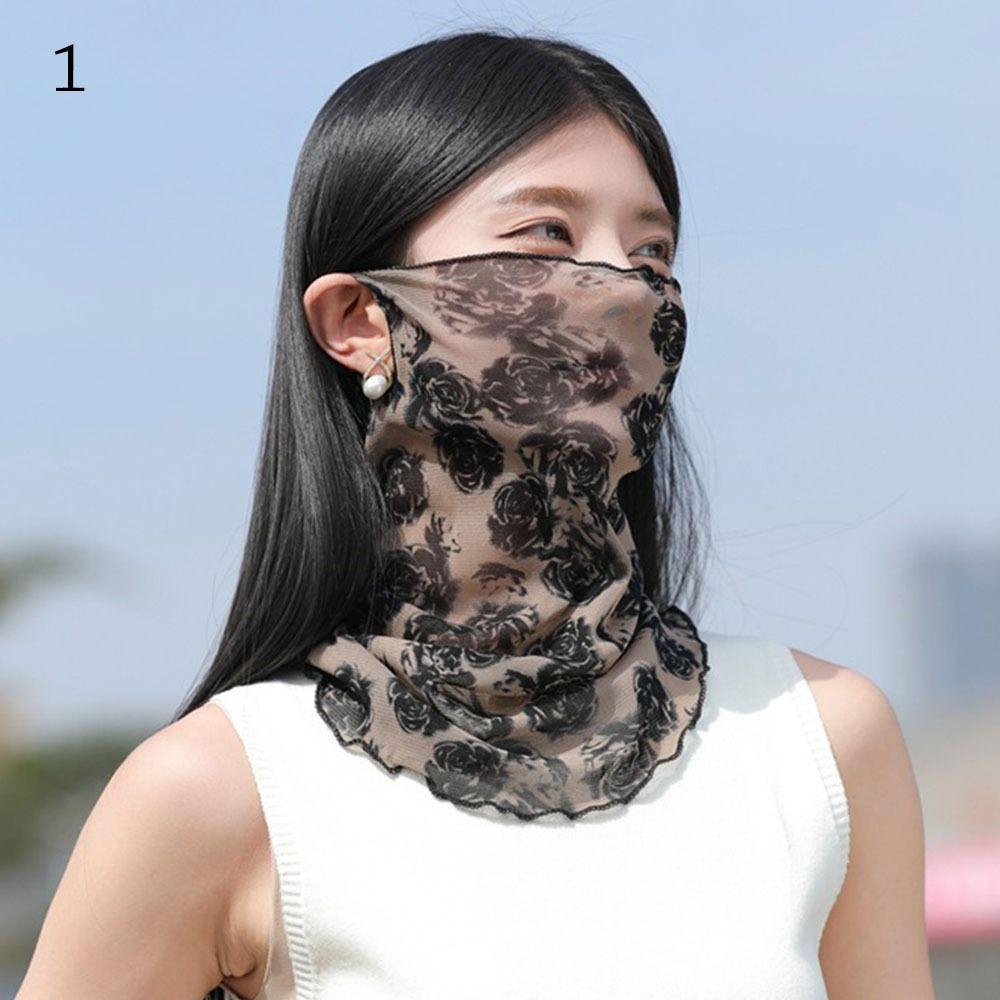UV Protection Bike Mask Windproof Dustproof Motorcycle Scarf Fashion Full Face Mask  Outdoor Sport