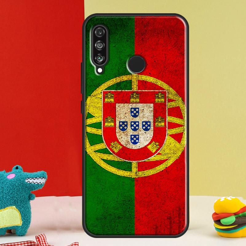 Portugal Flag For Huawei Nova 9 10 SE 12i 12s 11i 5T Y91 Y90 Y60 Y70 Y72 Y61 P60 Pro P20 P30 P40 Lite Case
