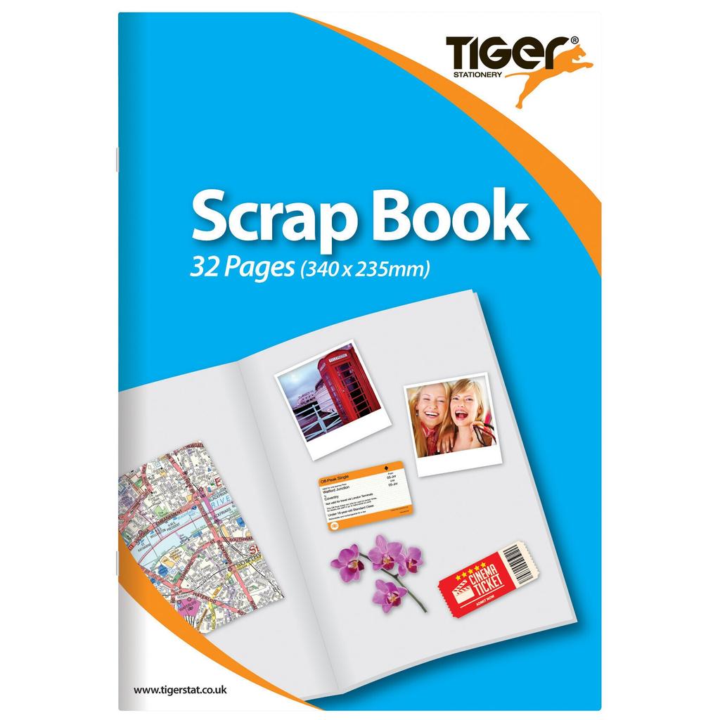 Tiger Stationery Scrapbook