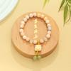 Dopamine glass beaded lion bracelet summer new girlfriend bracelet sweet small fresh candy color women's jewelry