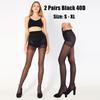 Kave 2 Pairs Control Top Pantyhose For Women 40D Sheer Tights High Waist Tummy Control Support Stockings