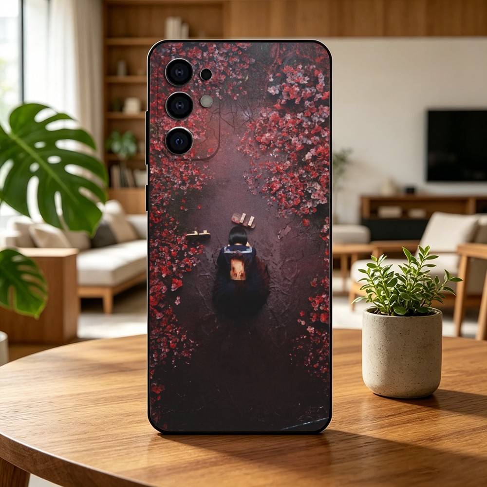 Spiele Silent Hill Horror Handyhülle Schwarzes Silikon Weich Für Samsung S25,S24,S21,S22,S23,S30,Ultra,S20,Plus,Fe,Lite