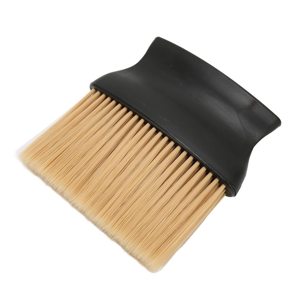 Ergonomic Handle Neck Duster Brush ABS Handle Barber Brush Duster For Hairdressing