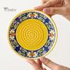 Sarımsak Hazırlama Kasesi Seramik Öğütücü Tabaklı Kase, Manuel Zencefil Meyve Rendesi Rendeleme Kaplama Tabağı, Hepsi Bir Arada Karıştırma Servis Tepsisi, Modern Minimalist Mutfak