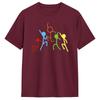 Alan Becker Gaming Fighting T-Shirt Sommer Trendig Cool T-Shirts Unisex Baumwolle T-Shirts Kurzarm Vintage Tops