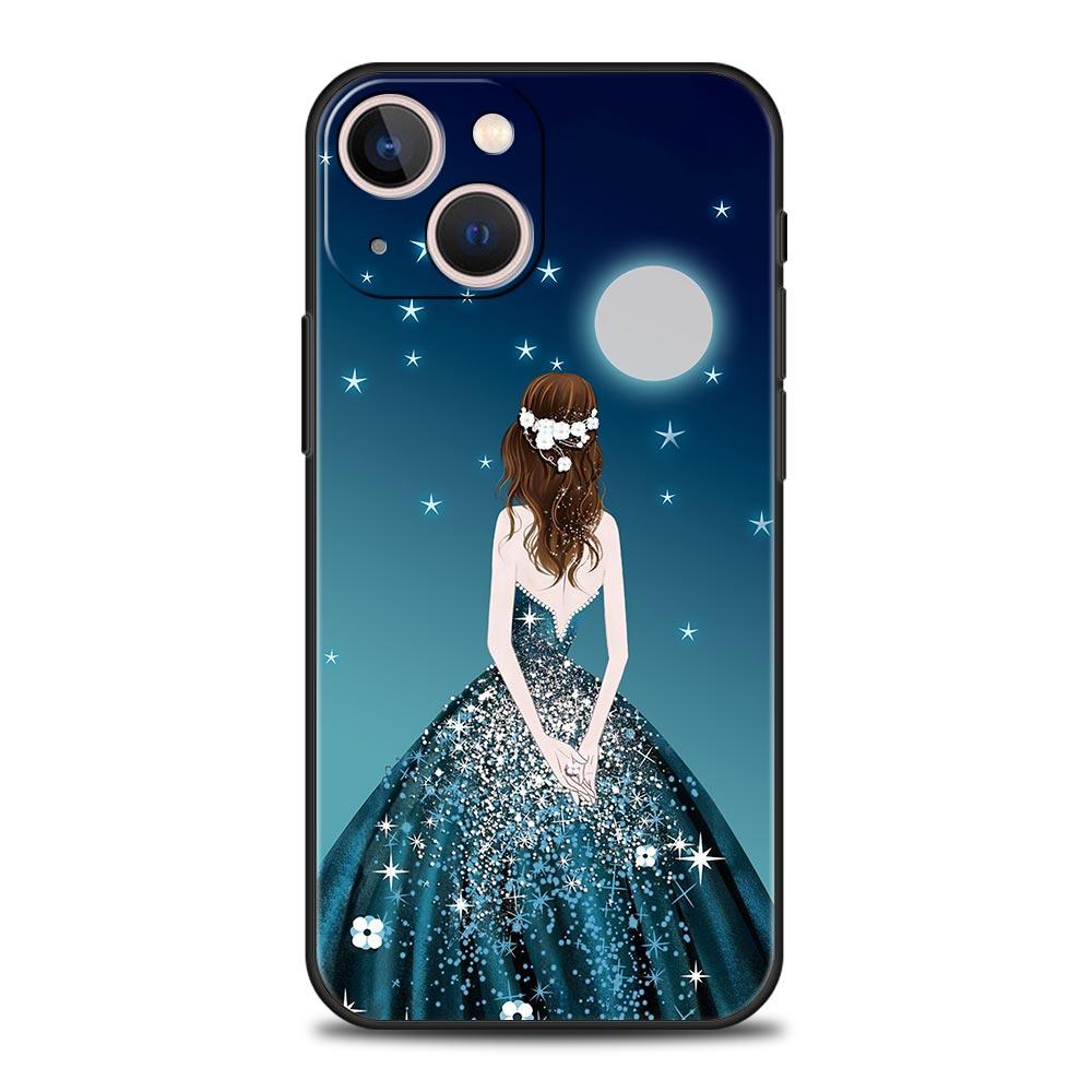 Fashion Pretty Girl Evening Dress Phone Case For Samsung Galaxy S26 S25 S24 S23 S22 S20 Ultra S21 FE 5G S10 Plus Cover
