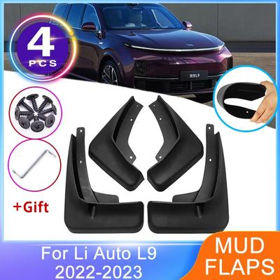 Front Rear Mudguards For Li Auto L9 Lixiang 2022 2023 MudFlaps Splash Guards Wheel Protector Fender New Compatible Accessories