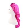 Satin Nightcap, Elastic Buckle Long Tube Hair Care Cap, Dual-Purpose Long Hair Cap, Shower Cap, Headscarf Hat