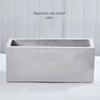 Lilang Nordic Rectangular Cement Trough Planter