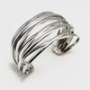 Trendy European & American Semi-Circular C-Shaped Hollow Bracelet - Stylish All-Match Hand Jewelry