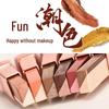 YZS Samt Farbverlauf Dual-Color Lidschattenstift - Einfaches Nude-Make-up mit magischem Farbverlauf und Ein-Touch-Anwendung.