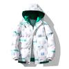 Winter Cotton Coat Popular Men's Thick Cotton Coat Women's Hooded Couple's Coat Simple Color Matching Warm