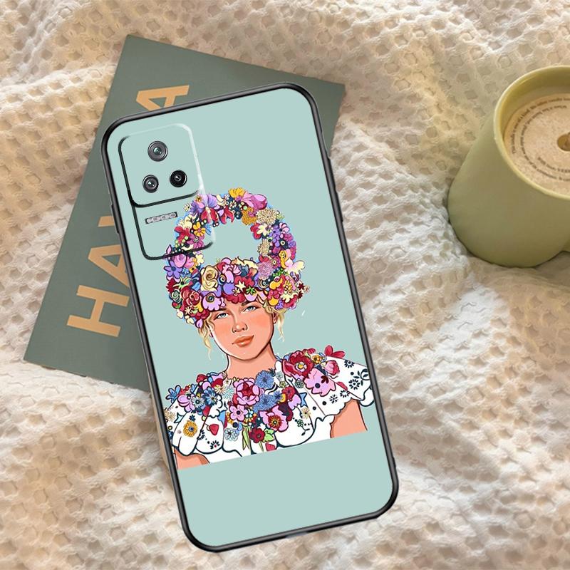 

Midsommar May Queen Case For Xiaomi 14T 13T Pro 11T 12T 13 14 15 Ultra POCO X7 Pro X3 X5 X6 F5 F6 M6 Pro Cover Xiaomi 15 Pro