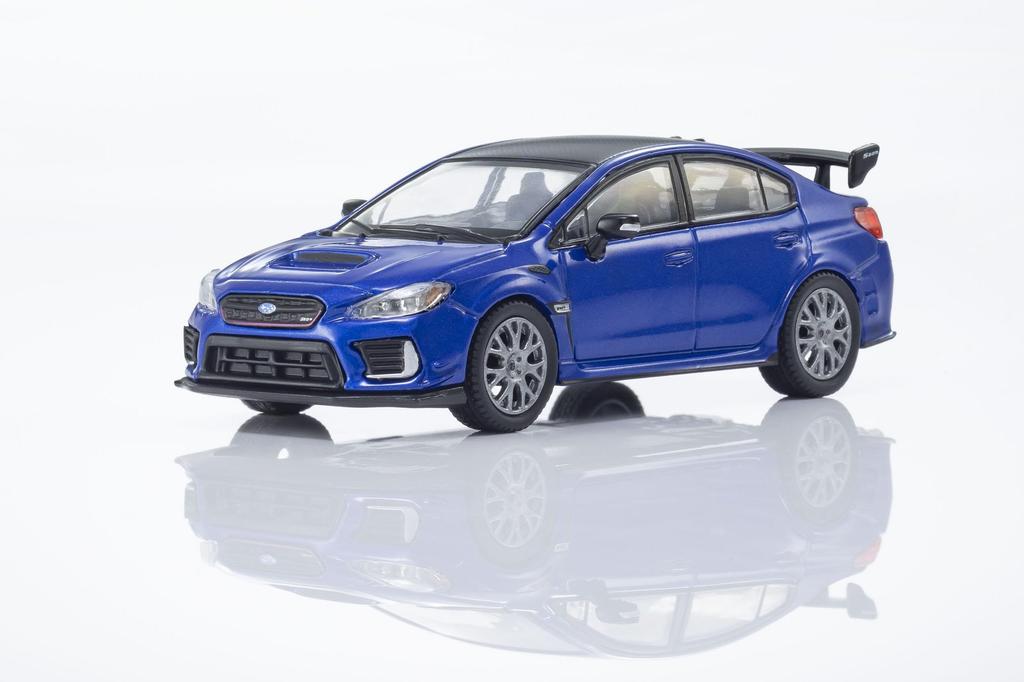 KYOSHO MINI CAR BOOK Subaru S209 Blue K07124BL &