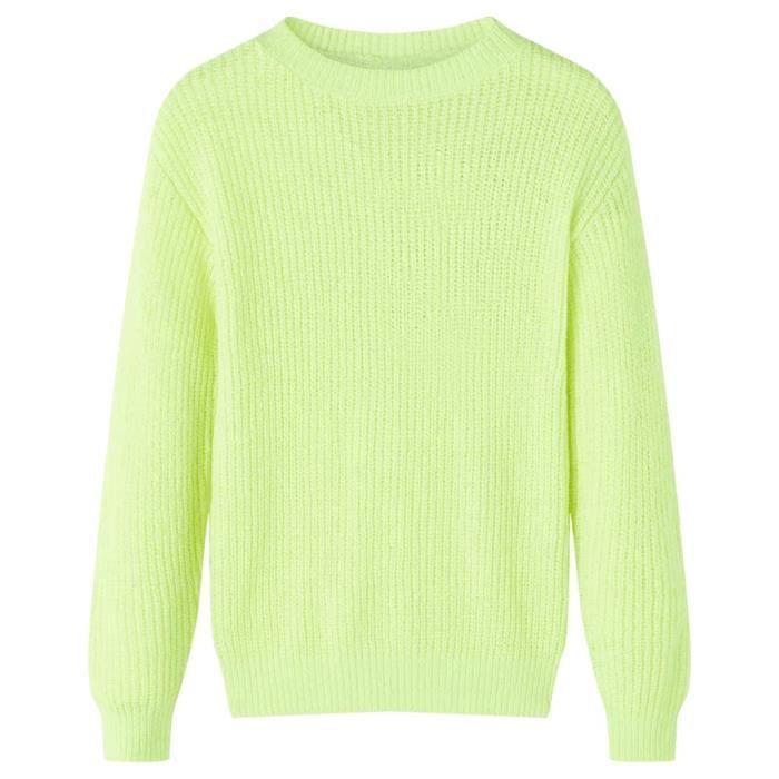 Pull-over tricoté pour enfants 2 couleurs et 5 dimensions disponibles