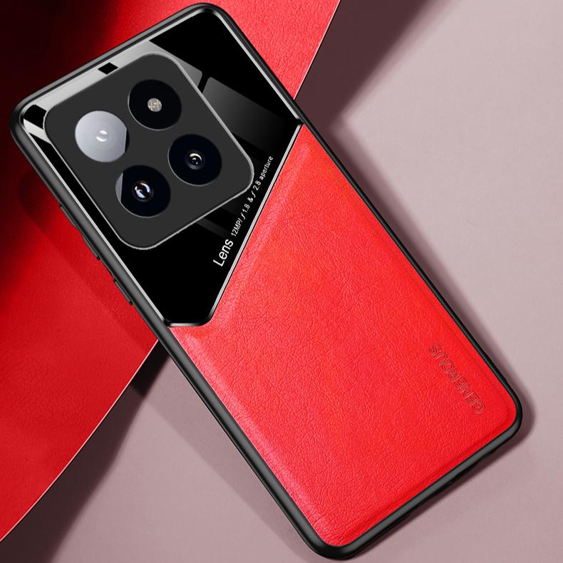 

Чехол-держатель с магнитной присоской для Xiaomi 14T Pro 5G 14 13T 13 Lite Защитная крышка Противоударная рамка Coque Fundas For Xiaomi 13 Pro красный