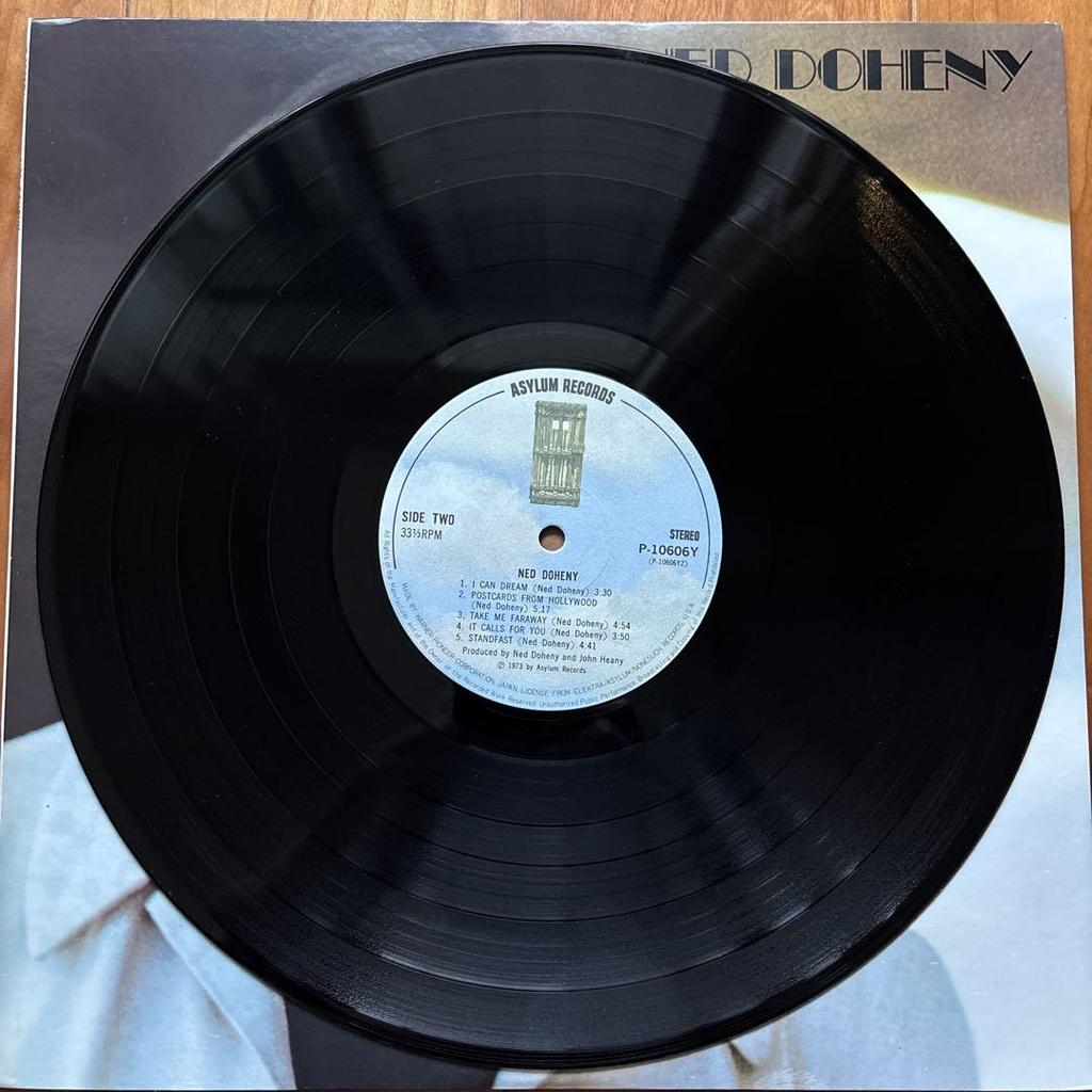 [USED] LP Record NED DOHENY (Domestic Edition)