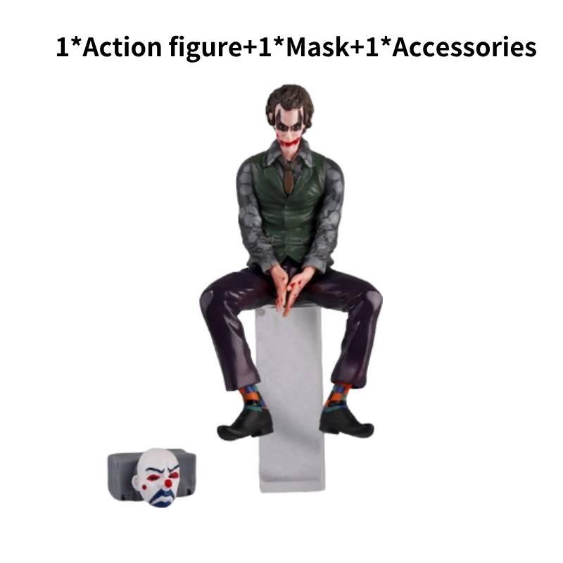 

Джокер Фильм о происхождении Фигурка в сидячей позе Модель Игрушка Кукла Украшение Подарок