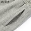 Kaiser Men's Casual Ribbed Cotton Blend Shorts