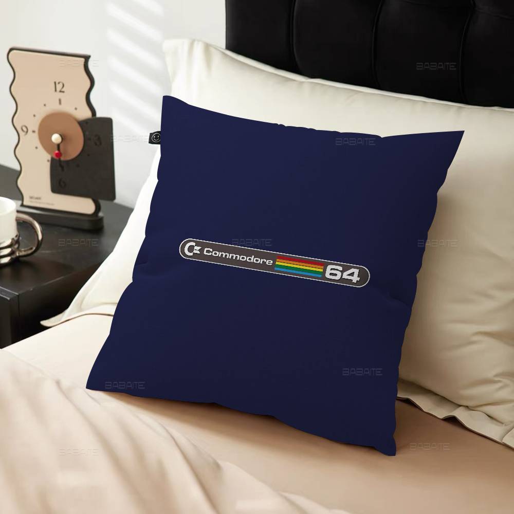 C-Commodore 64 Retro PC Pillow Cover Design cushion Cover decor Holiday Decorati