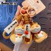 Year of the Snake Puppy Snake Dot Keychain Cartoon Love Snake Injection Molded Doll School Bag Pendant New Year's Gift