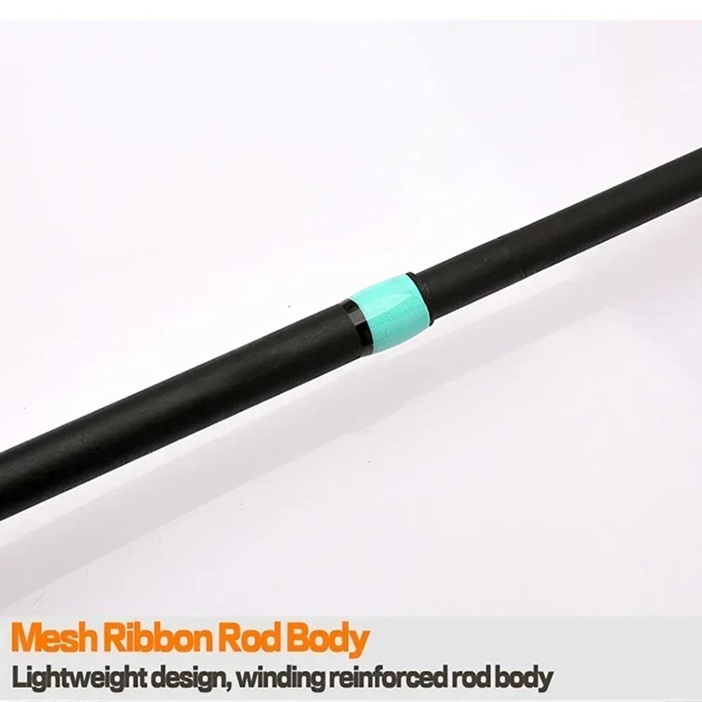 4 Sections Spinning Fishing Rod Spinning M Power Casting Fishing Rod Carbon Portable Carbon Fiber Fishing Pole M Power