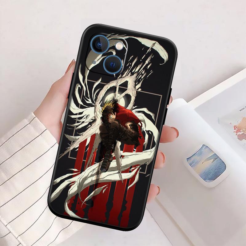 RP72 Trigun stampede New High-End Shell Phone Case for iPhone 16 15 14 13 12 Pro Max Plus Mini