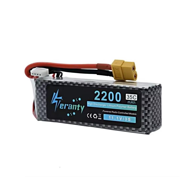 3S Lipo 11.1V 1500mAh 2200mAh 3300mAh 4200mAh 5200mAh 10800mAh Battery For RC Car Airplane Helicopter 11.1V Rechargeable Battery