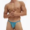 Pánské G-String síť Příze Průhledné spodky Tanga Spodní prádlo Kalhotky Velká velikost T-back