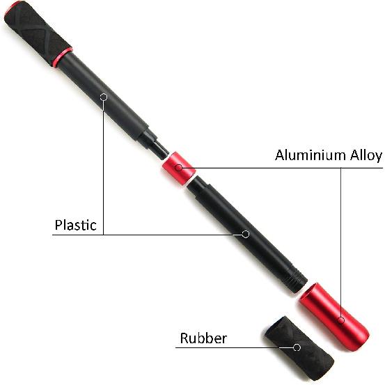 Pen Spinning Pens Mod Spin Pen Spinner Penspinning Mods Metal Weighted, Black Red