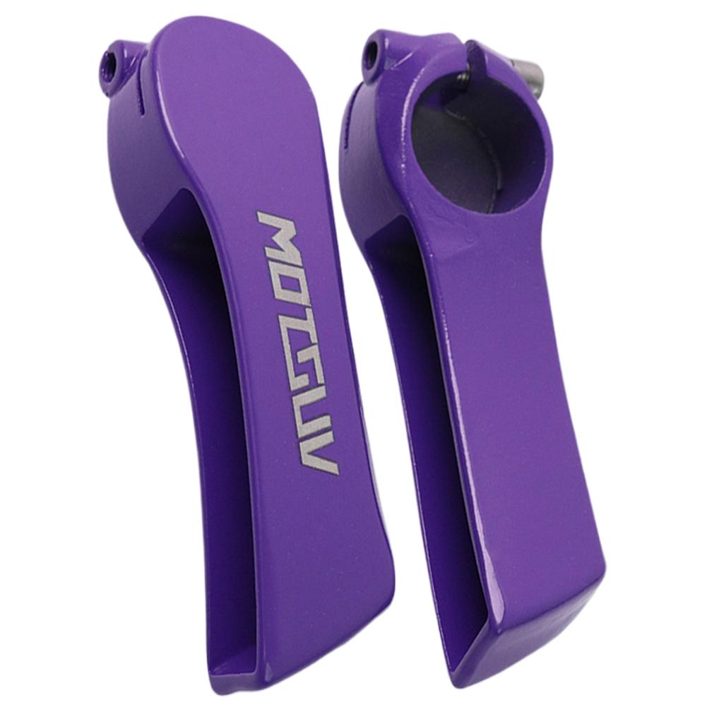 1 Pair Adjustable Small Auxiliary Bicycle Handlebar Aluminum Alloy Vice Handle Rest Blade Handlebar Grips MTB Riding Equipment