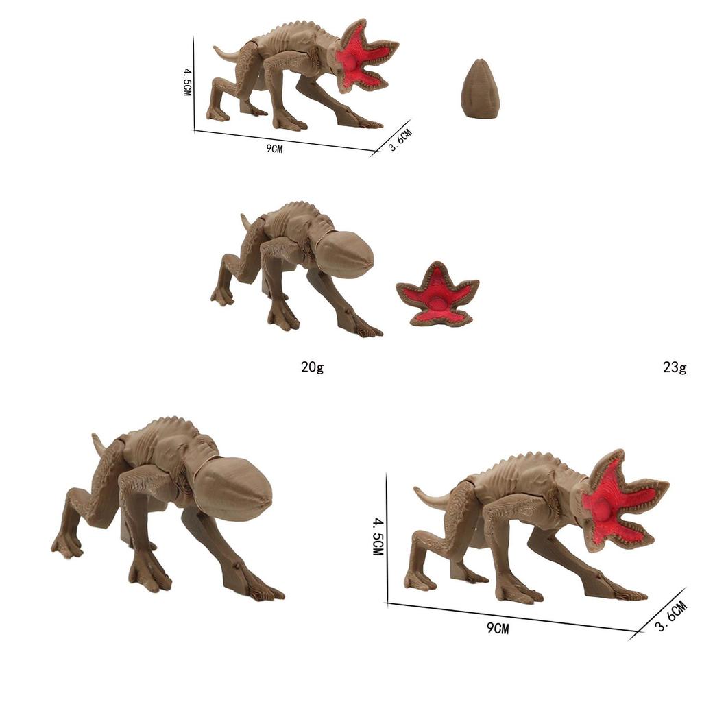 Stranger Things Demodog 3d Printing Assembly Figure For Desktop Decor And Collectors