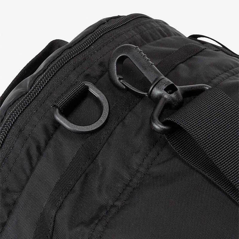North K Nylon Duffel 30 Black ONESIZE [The Face]