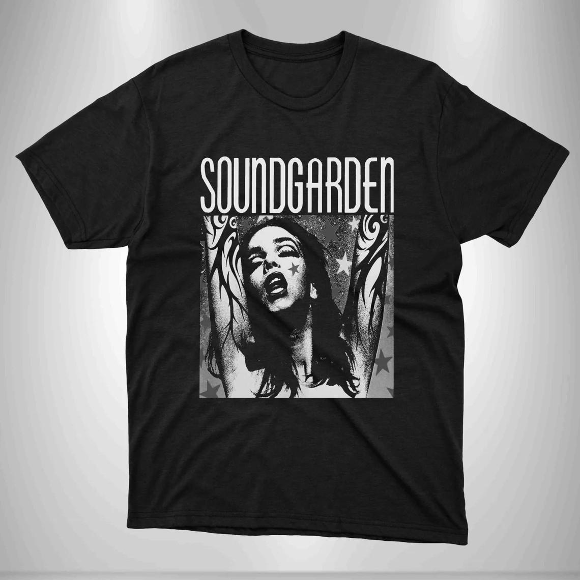 NEW Soundgarden Band Heavy Cotton Black S-5XL T Shirt MC548 XL
