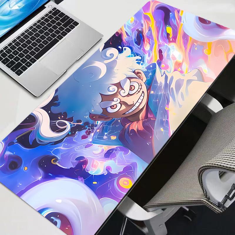 Mouse Pad Gamers Large One Piece Luffy Computer Extended Game Mousepad Big Anime Desk Mat Keyboard Rubber Durable Carpet