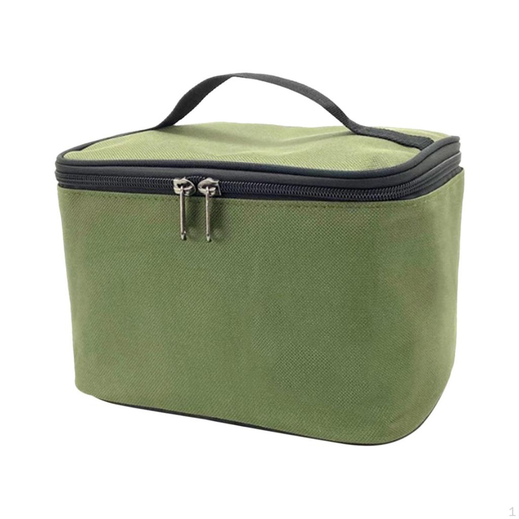 Camping Storage Bag Seasoning Bottle Carrying Case Condiment Organizer Stove