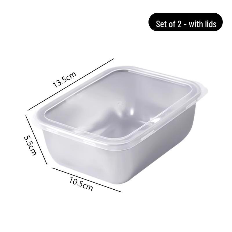 Newcomer Special: Multifunctional Stainless Steel Fresh-Keeping Picnic Box