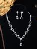 Alloy Necklace Set - Fashionable Banquet Jewelry Chain For Women - Bridal Wedding Jewelry Set