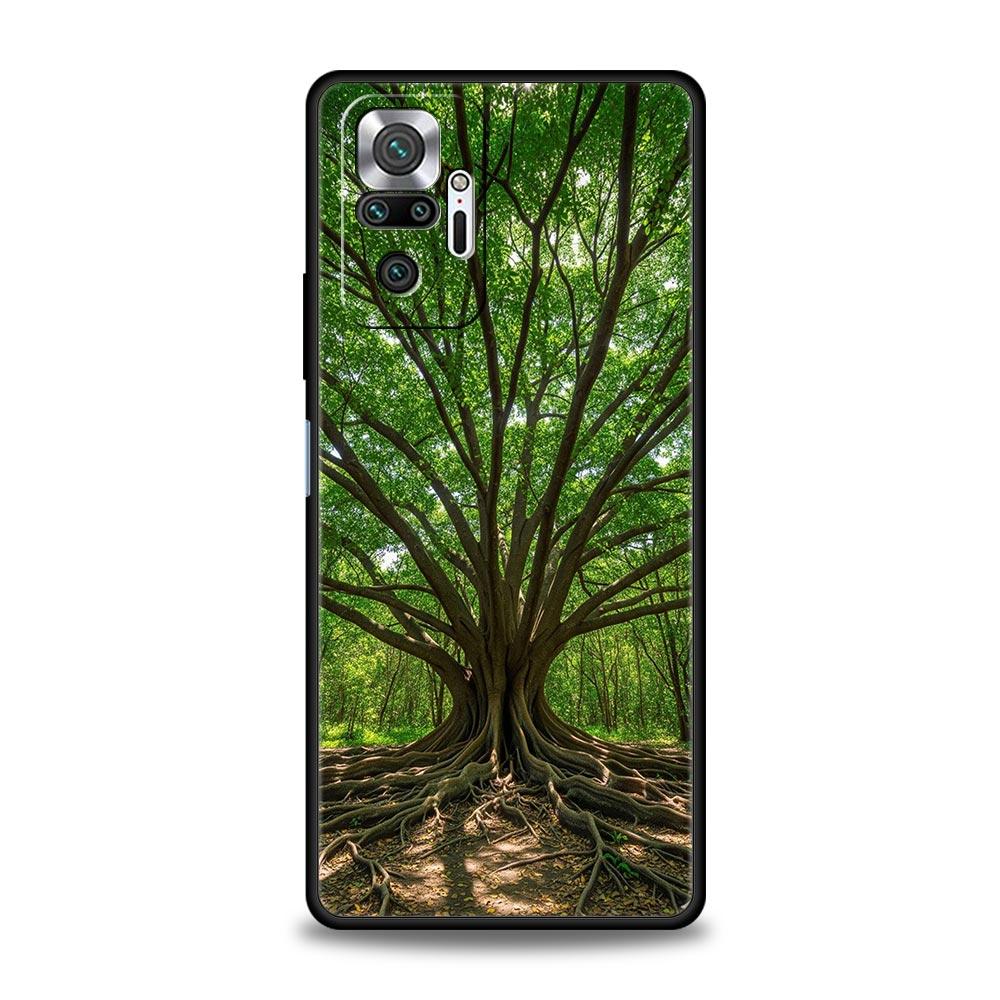 Eautiful Nature Forest Tree Phone Case For Xiaomi Redmi Note 15 14 13 12 5G 11 10 Pro Plus 4G 9S 14C 13C 12C 10C Soft TPU Cover