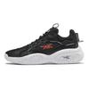 Reebok Solution Mid Black Orange Flare Unisex Sneakers Core-Black Footwear-White HR0514